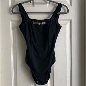 Longitude Vintage black/ gold swimsuit